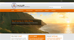 Desktop Screenshot of hiup.org