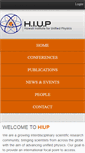 Mobile Screenshot of hiup.org