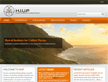 Tablet Screenshot of hiup.org